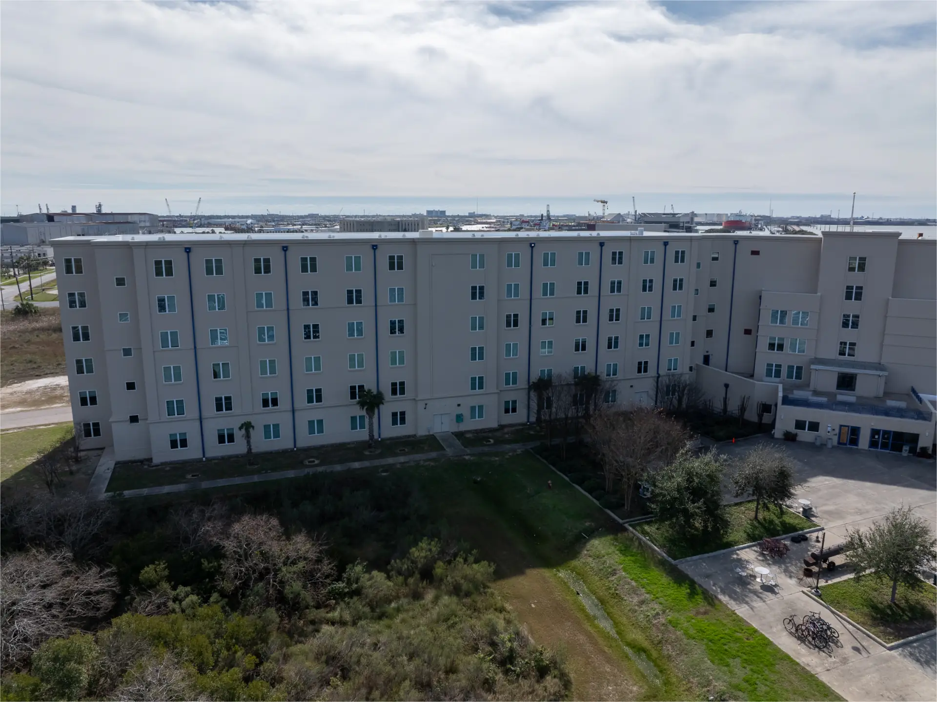 Texas A&M Galveston Dorms waterproofing - view 6
