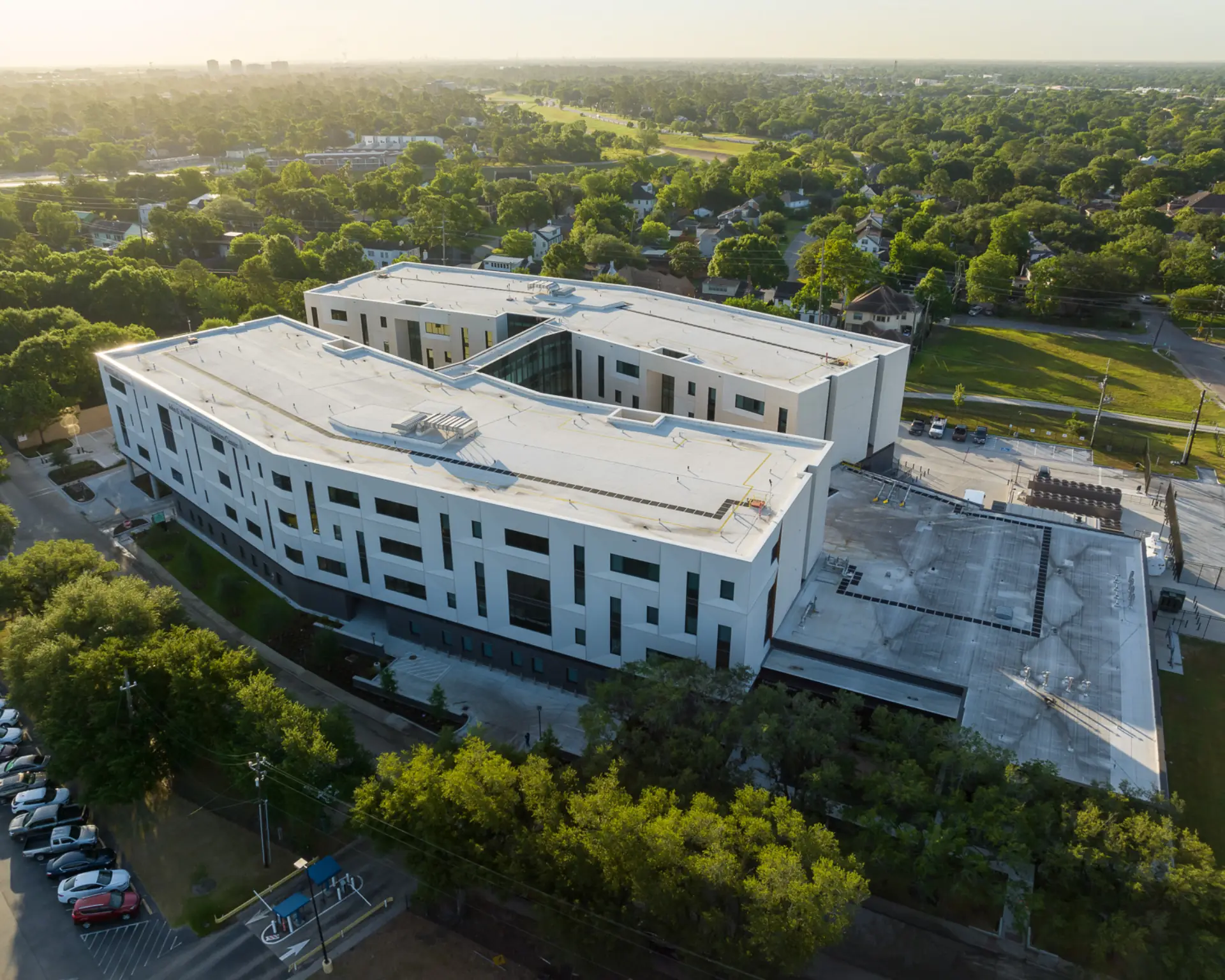 UT Health Houston roofing - view 2